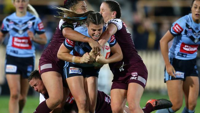 The winger was just as important for NSW in Origin. Photo: Jonathan Ng