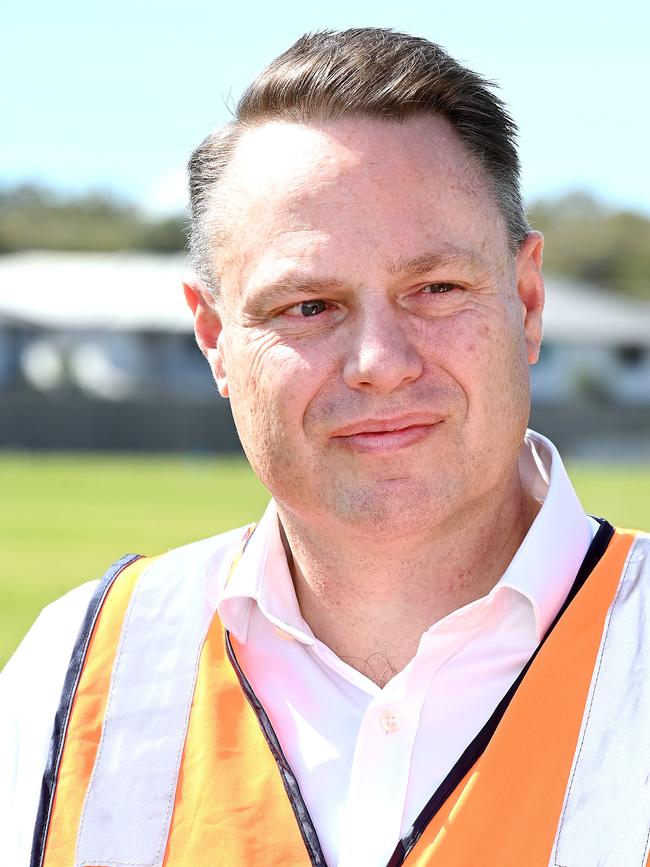 Brisbane’s LNP Lord-Mayor Adrian Schrinner. Picture: John Gass