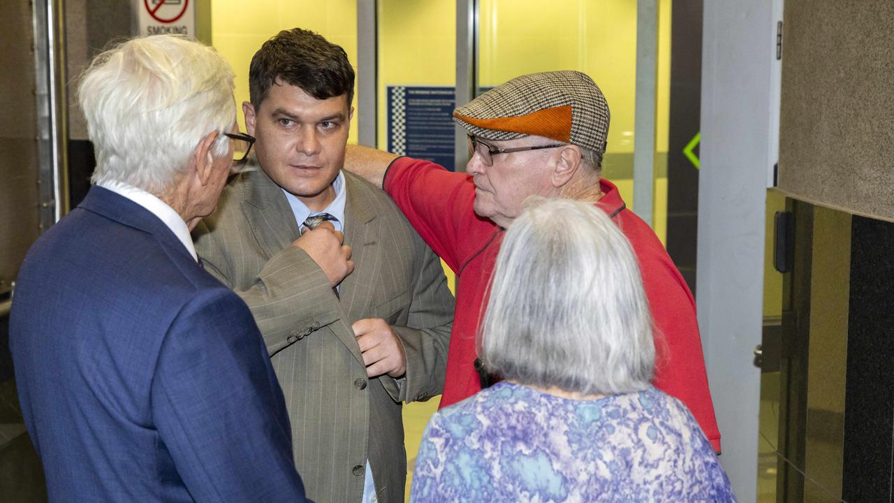 Scott Rush is released from Brisbane Watchhouse on December 30 after avoiding any further jail time for historical offences in Queensland. Picture: Richard Walker