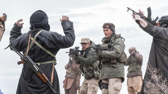 A scene from 12 Strong. Picture: Supplied by Roadshow Films.