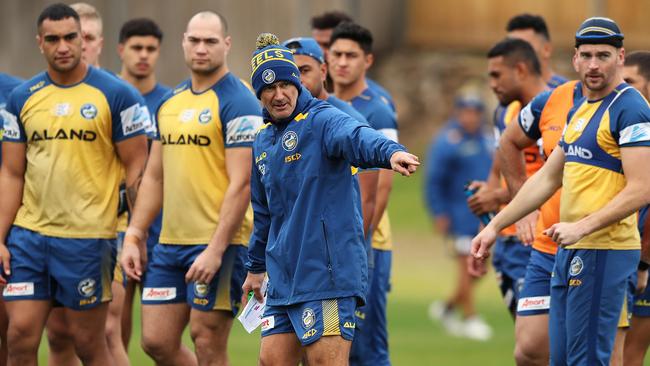 Coach Brad Arthur has simplified his game plan in 2019. Picture: Brett Costello