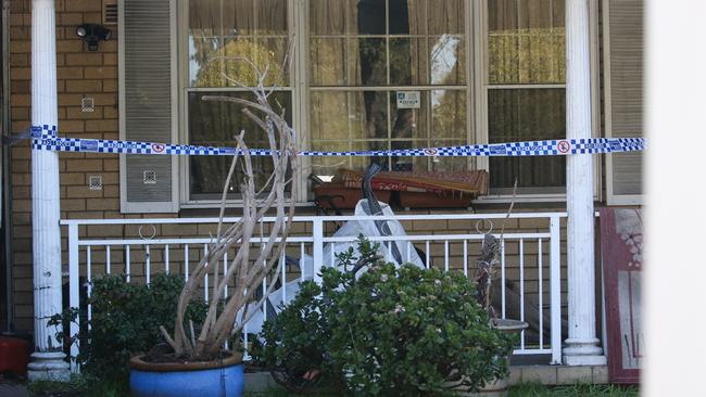 Police were called to a home on Cabramatta Road, Cabramatta, following reports of shots fired. Picture: Newswire / Gaye Gerard