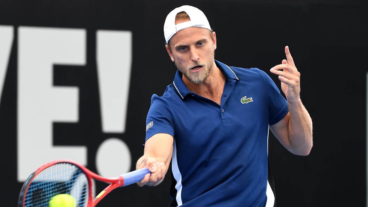 Denis Kudla tested positive for COVID-19 at the Australian Open qualifying tournament.