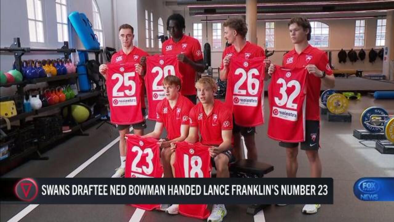 Bowman handed iconic Swans number