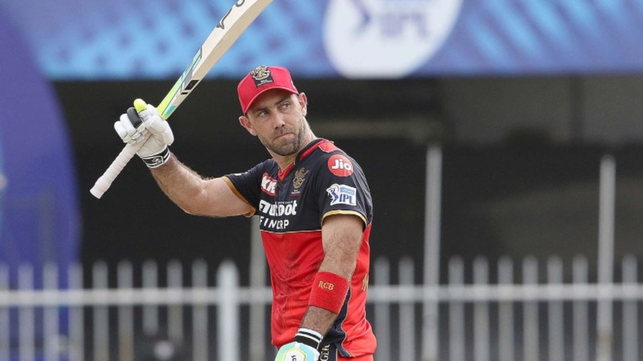 Glenn Maxwell makes another 50 for Royal Challengers Bangalore. Pic BCCI-Sportzpics