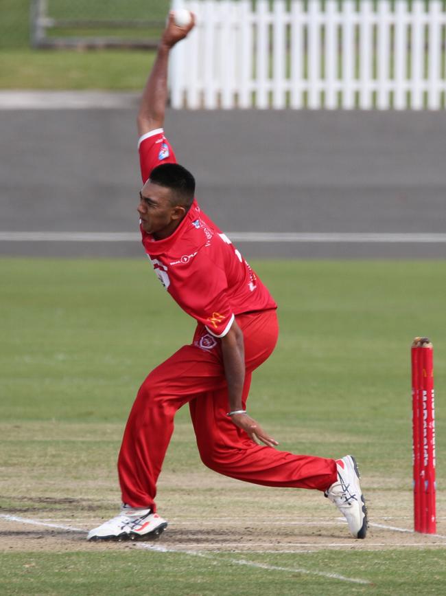 Manraj Kahlon, St George Green Shield 2022-23, NSW Premier Cricket. Picture: St George Cricket Club