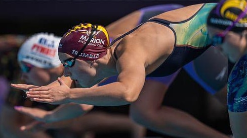 Maddy Trumble aspires to ‘achieve the highest level I can while still loving to swim and compete’ Picture: Supplied