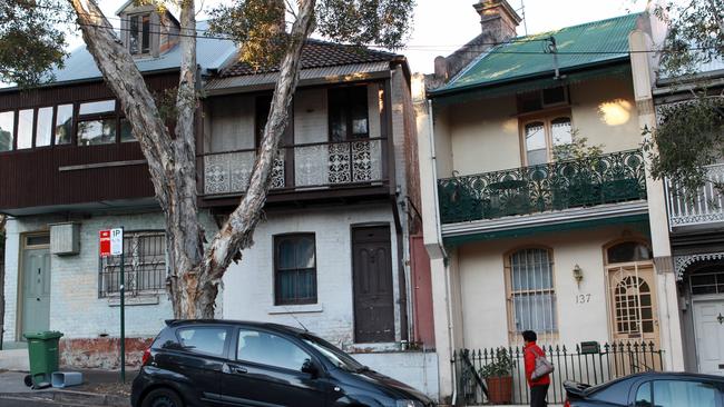 From the outside ... the Surry Hills unit where Natalie Wood’s body lay for eight years.