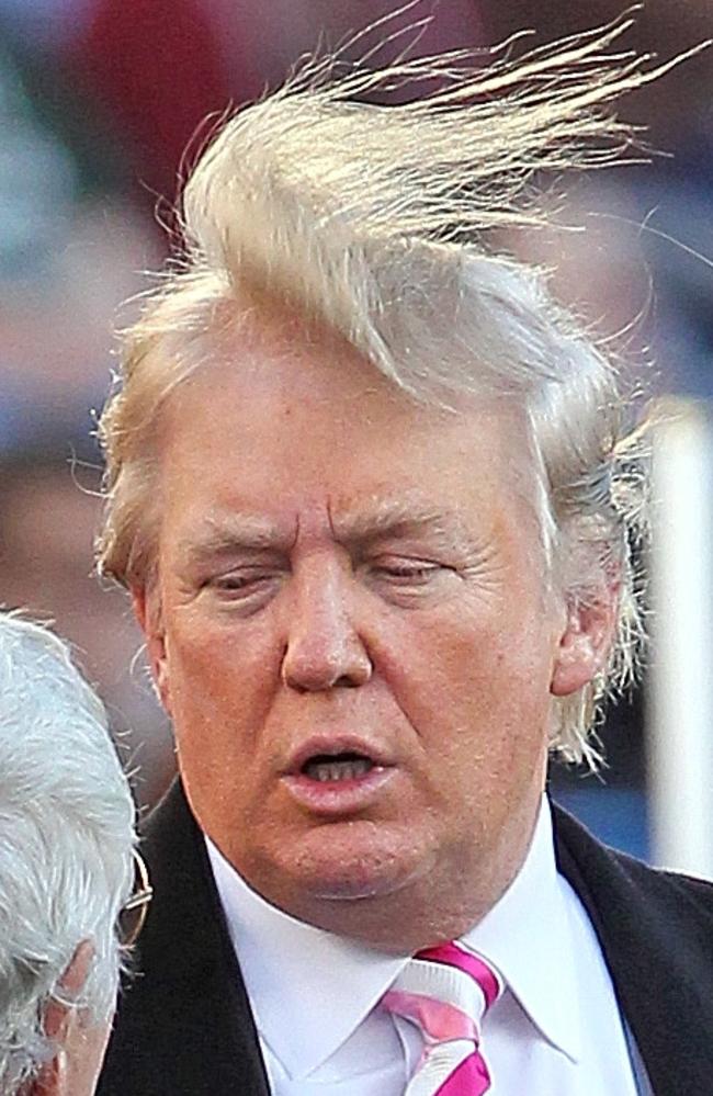 Donald Trump's bad hair days | Herald Sun