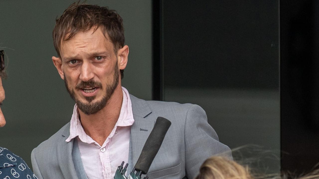 Cameron Micheal Petrie leaving Maroochydore Magistrates Court on December 16. Picture: Patrick Woods