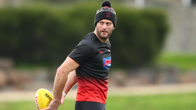 Tom Bellchambers is ready to go, but will the Dons roll the dice against Brodie Grundy and the Pies. Picture: AAP