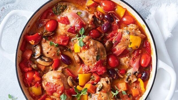 Chicken cacciatore keeps well in the freezer.