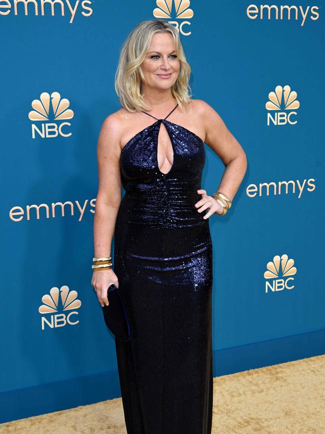 US actress Amy Poehler is among the many celebrities to have shared their Sivan dance moves. Picture: AFP