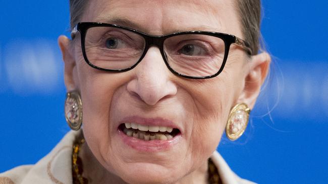 US Supreme Court Justice Ruth Bader Ginsburg Sorry For Donald Trump ...