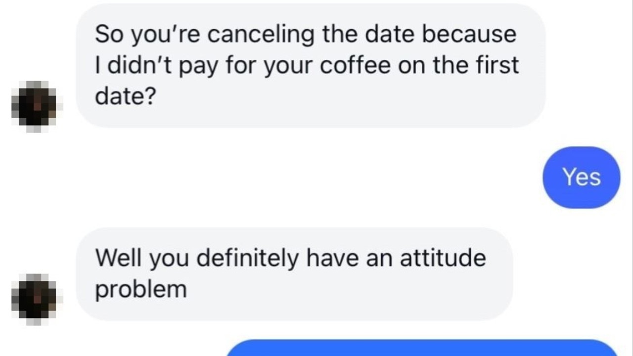 ‘Attitude problem’: Man’s bold text after date