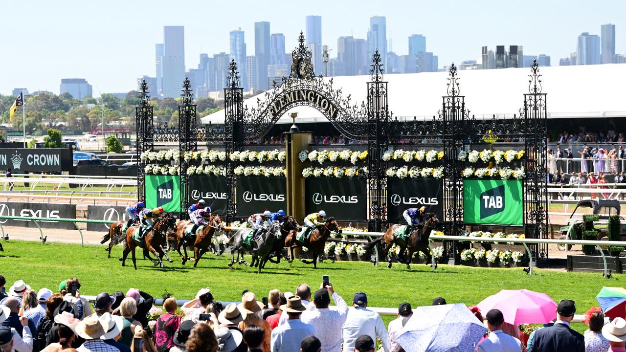 Melbourne Cup Day at Flemington Racecourse is watched by milllions around the country. Picture: Getty