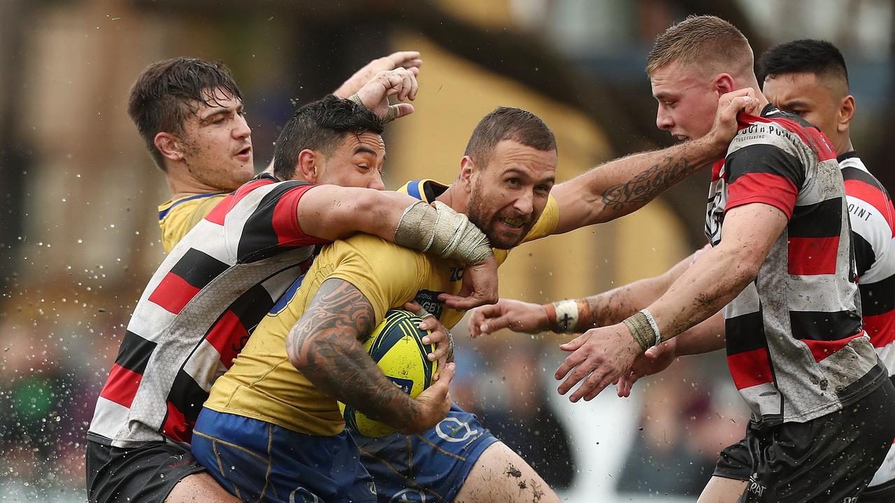 Quade Cooper has been playing club rugby with Reds coach Brad Thorn refusing to play him.