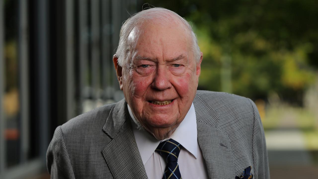 Queensland’s father of tourism Sir Frank Moore has died. Picture: David Clark