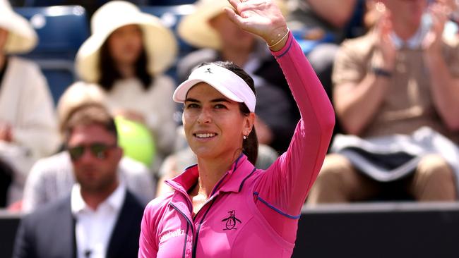 Ajla Tomljanovic is finding her best on grass. Picture: Paul Harding/Getty Images for LTA