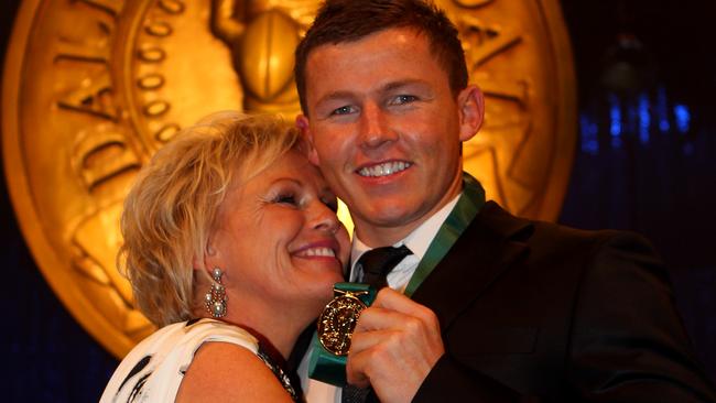 Todd Carney took his mother to the Dally M awards the year he was awarded the prestigious honour.