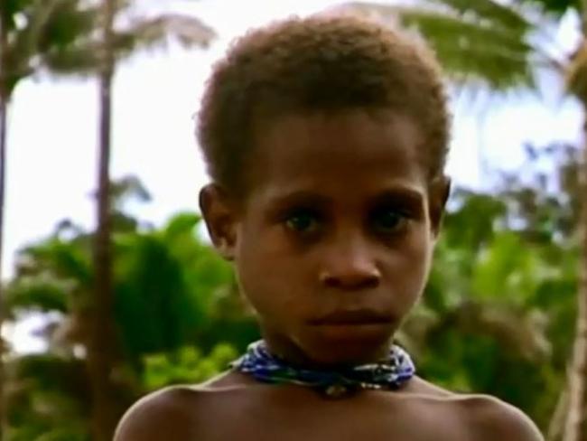 Wah Wah, the little boy who had to be rescued from his own tribe after his parents died