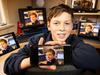 Patrick Hindhaugh, 13, tries to balance his screen time. Picture: Mark Stewart