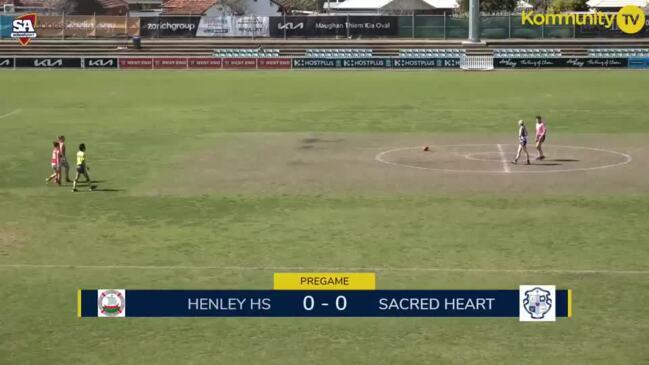 Replay: Sacred Heart College v Henley HS (Div 1) - School Sport SA Yr 10-12 Girls Football grand finals