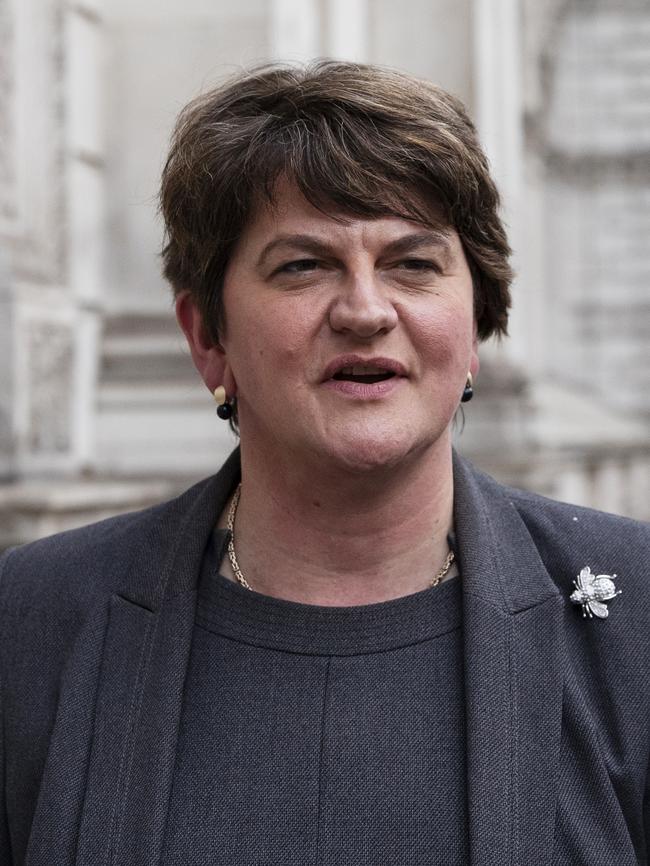 Arlene Foster, leader of the DUP. Picture: Getty Images