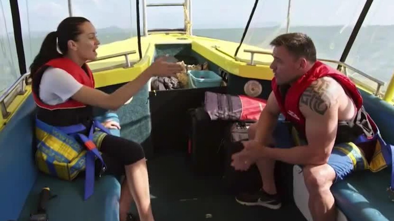 Ines screamed at Bronson before demanding to get off the boat.