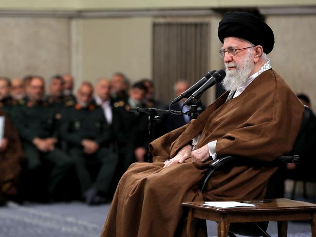 Iran’s Supreme Leader Ayatollah Ali Khamenei. Picture: Handout/AFP