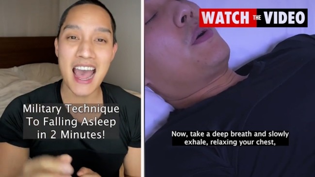 Military technique to sleep in two minutes