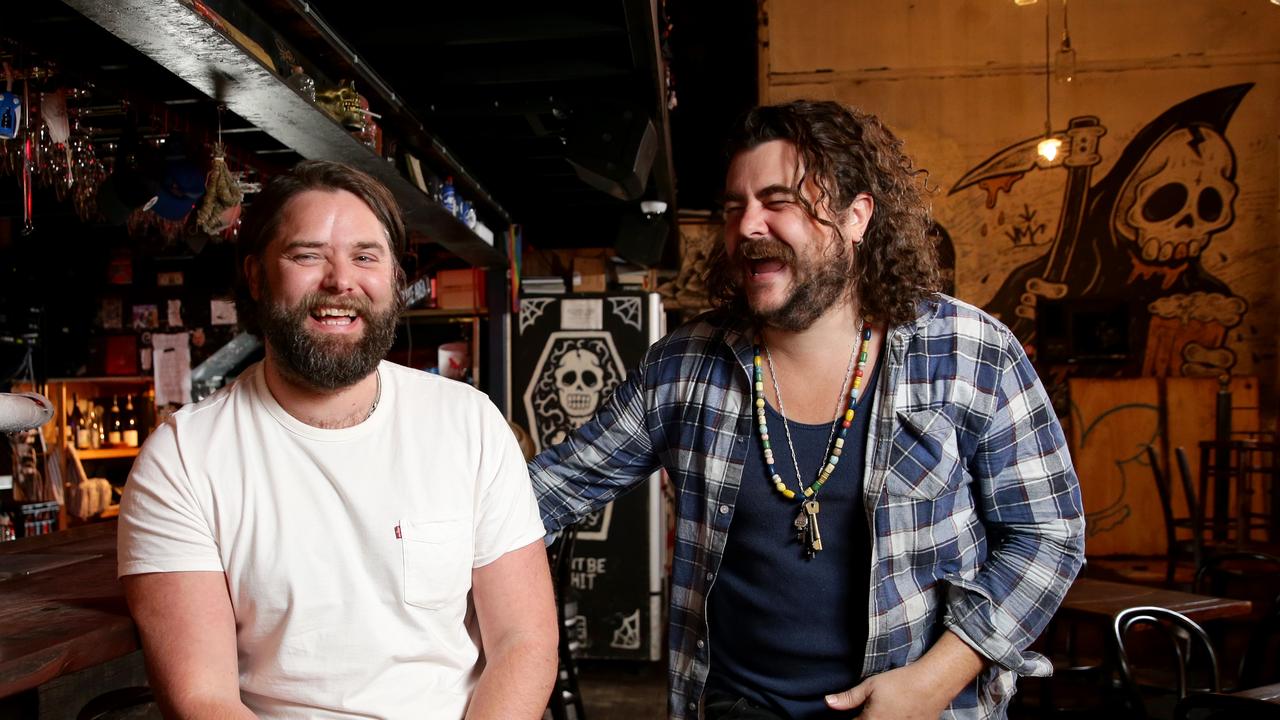 Kenny Graham and Jake Smyth at Mary's in Newtown. Picture: Jonathan Ng