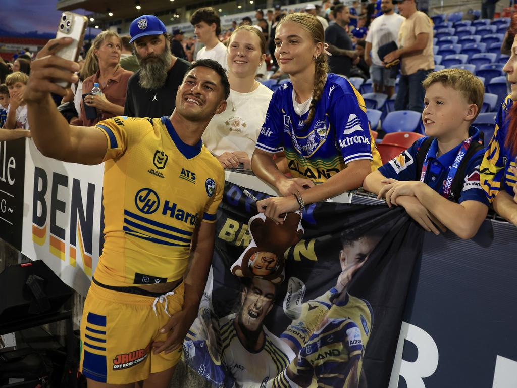 Parramatta star Dylan Brown. Picture: NRL