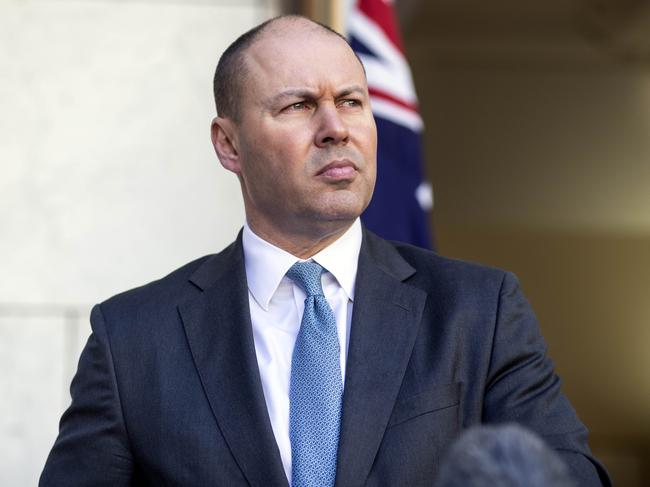 Treasurer Josh Frydenberg has warned of an ‘eye-watering’ deficit. Picture: Gary Ramage.