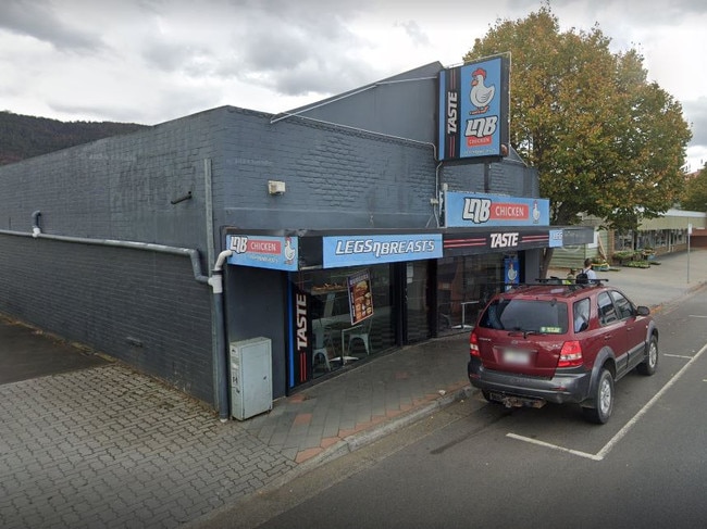 Legs and Breasts in Huonville. Image: Google Maps.