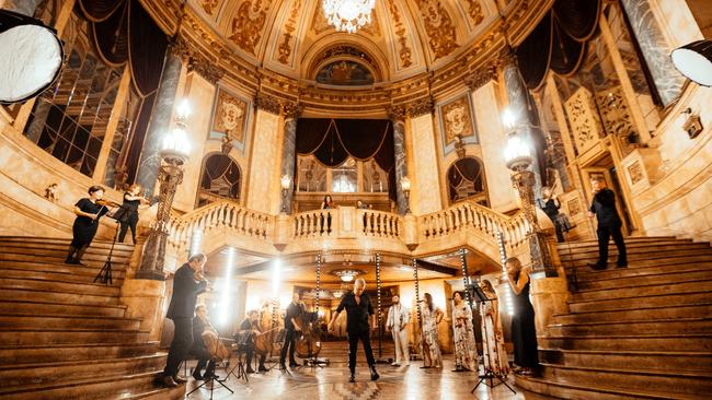 Jimmy Barnes performs at State Theatre Sydney with Richard Tognetti and the Australian Chamber Orchestra for The Sound.