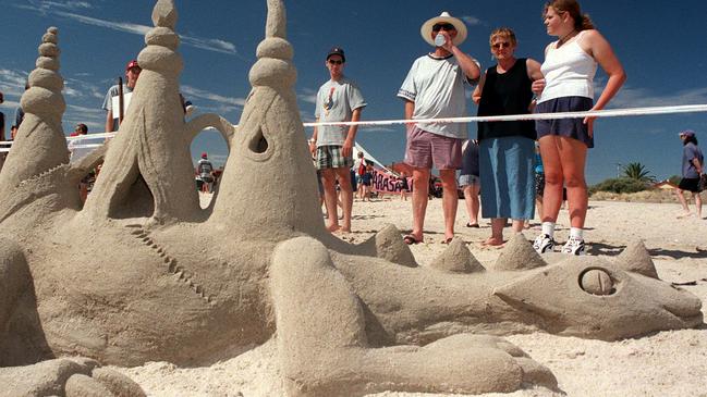 The sand sculpturecompetition at Brighton Beach was another great SAFM initiative.