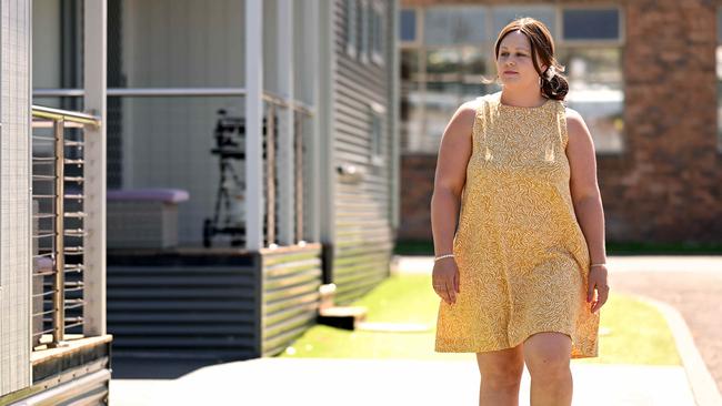 Hailey who has been diagnosed with cancer and at Figtree Caravan Park in Warrnambool caravan park is away from her family receiving radiation treatment, that they could be receiving in Mount Gambier, if the state government got behind a proposed build.