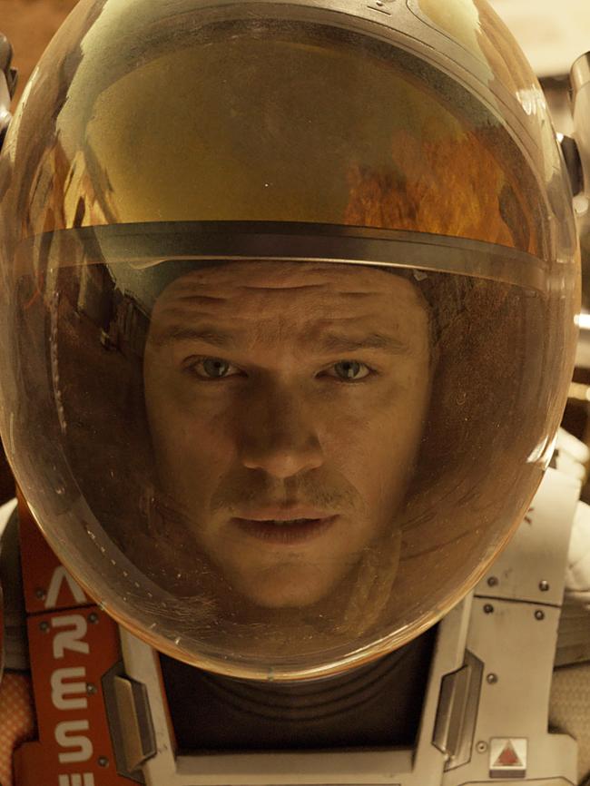 Matt Damon in The Martian.