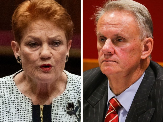 Mark Latham, Pauline Hanson Picture: NewsWire