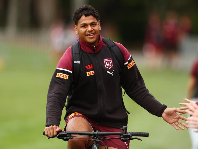 At his best, Selwyn Cobbo is an Origin-level player. Picture: Chris Hyde/Getty Images