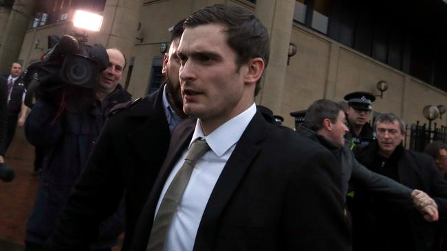 Footballer Adam Johnson was found guilty of one count of child sexual assault one charge of child grooming in 2016.