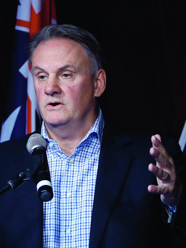 Incredulous: Mark Latham, Spicer’s biggest critic. Picture: AAP