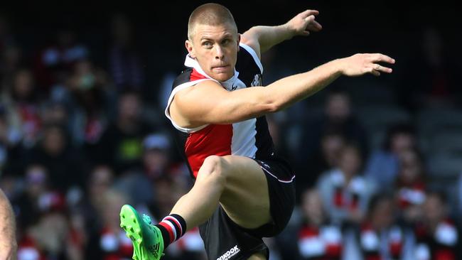 Seb Ross is one of the young leaders who must help reignite St Kilda’s season. Picture: George Salpigtidis