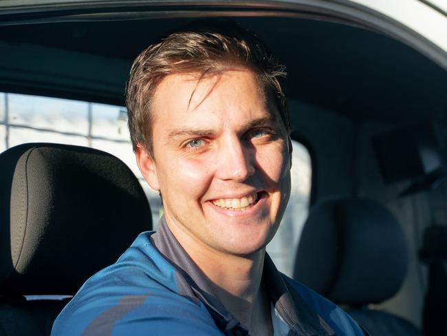 Matthew Baker, founder and owner of Shift Buddies moving company