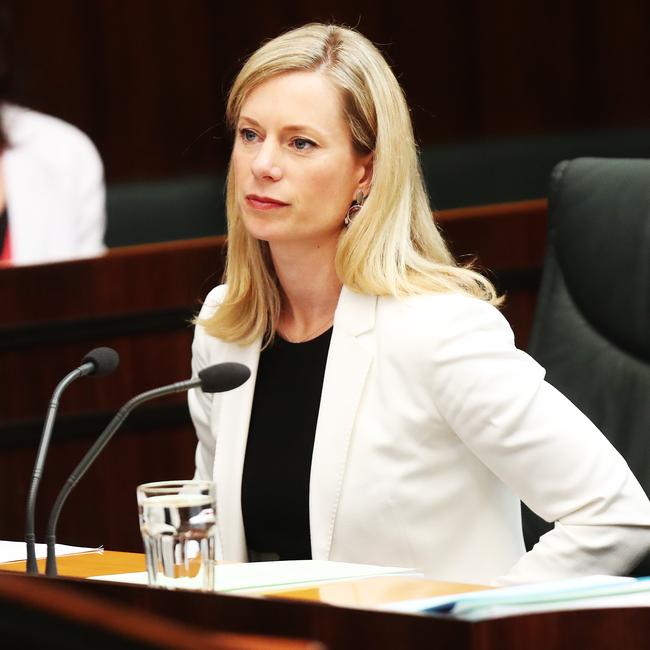 Labor leader Rebecca White. Picture: ZAK SIMMONDS