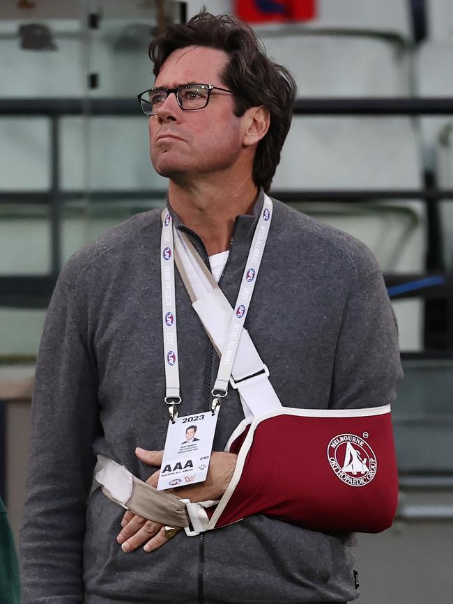 AFL chief Gillon McLachlan. Picture: Michael Klein.