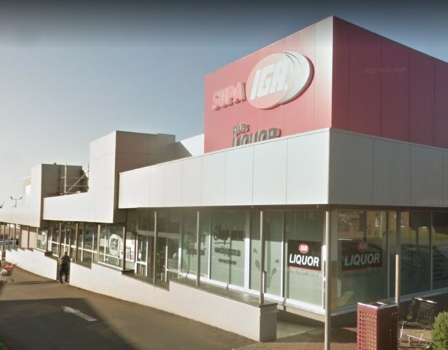The security system installed at the Portland IGA 