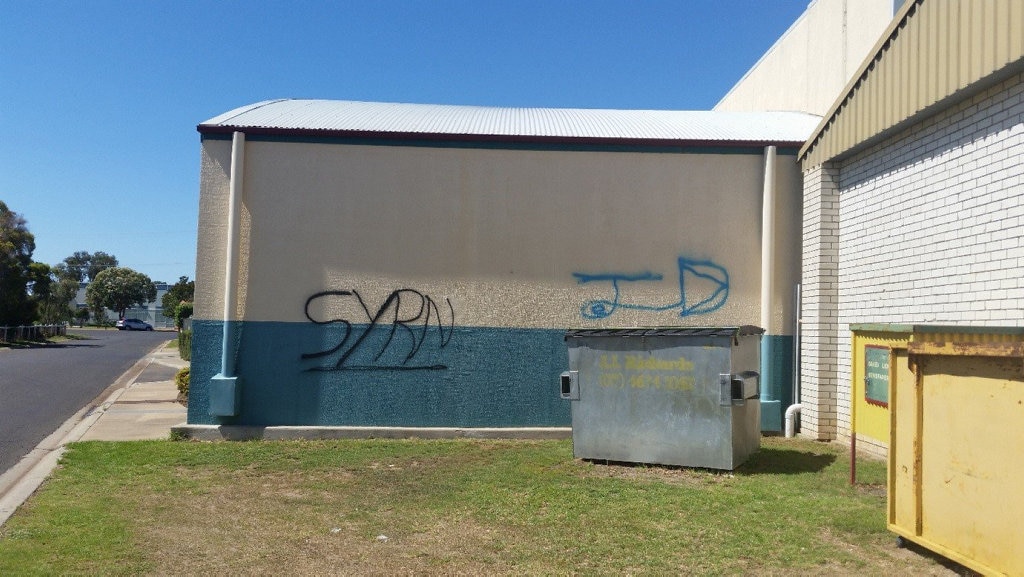 Oakey police hunt amateur graffiti vandals | The Courier Mail