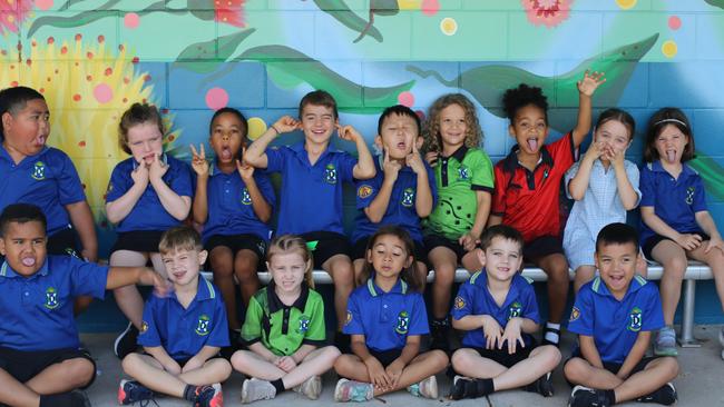 DURACK SCHOOL Transition Fullarton BACK ROW (L-R): Misimoa Auelua, Meabh Sheridan, Zephaniah Ogbu, Lachlan McRae, Ian Hong, Leo Shute, Tanya Gyles, Grace King, Lua Severo Picture: Kerry Vincent